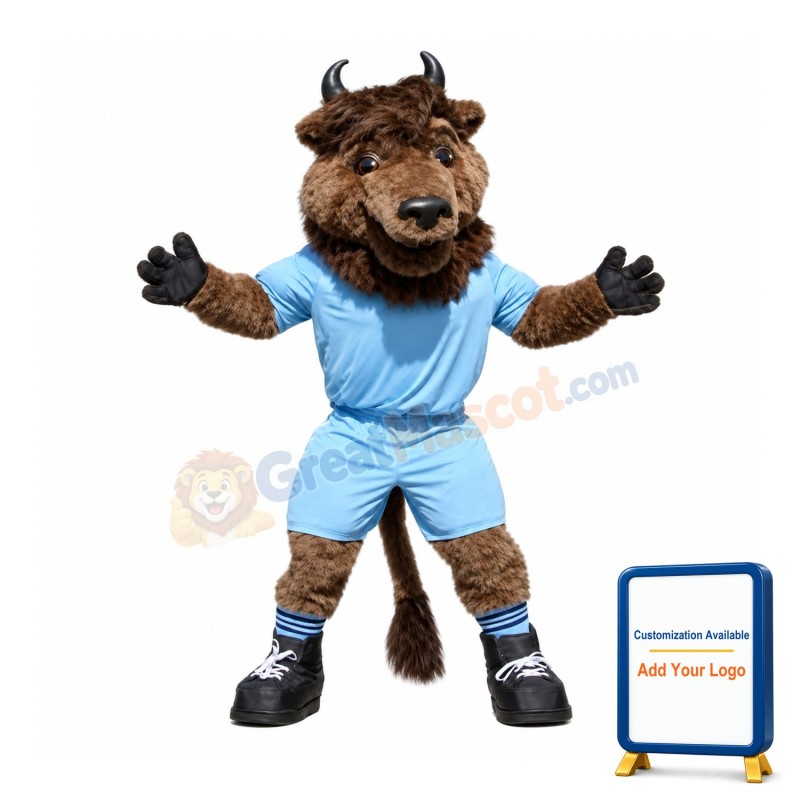 College Bison Mascot Costume