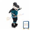 Friendly Sport Shark Mascot Costume