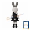 Funny White Rabbit Mascot Costume