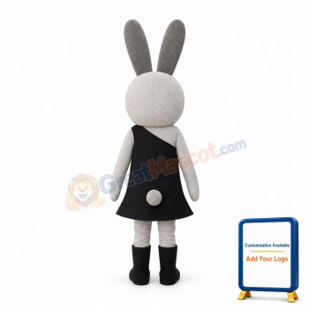 Funny White Rabbit Mascot Costume