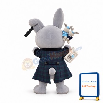 One Eyed Rabbit Mascot Costume