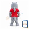 Power Muscle Shark Mascot Costume