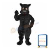Cute Black Dog Mascot Costume