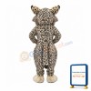 Friendly Leopard Mascot Costume