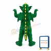Fierce Green Dragon Mascot Costume