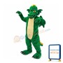 Fierce Green Dragon Mascot Costume