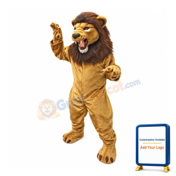 Fierce Lion Mascot Costume