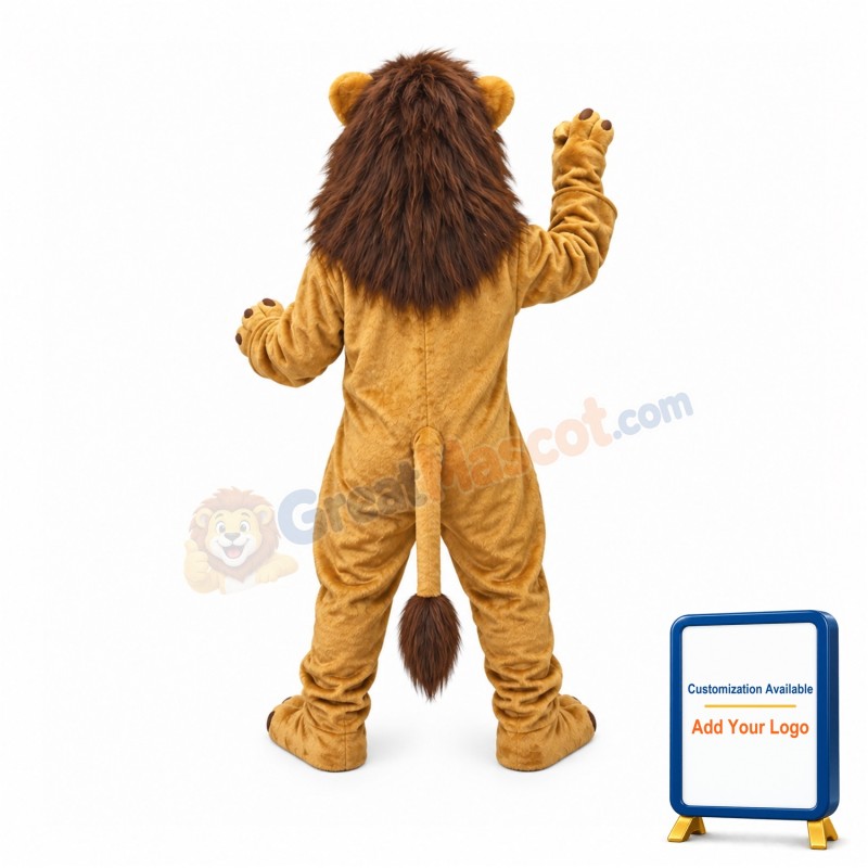 Fierce Lion Mascot Costume