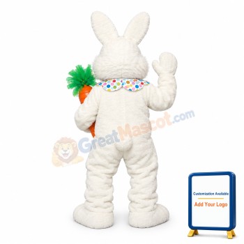 Happy Easter Bunny Mascot Costume
