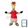 Superb Realistic Giraffe Mascot Costume