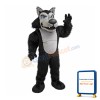 Black Power Fierce Wolf Mascot Costume
