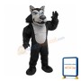 Black Power Fierce Wolf Mascot Costume