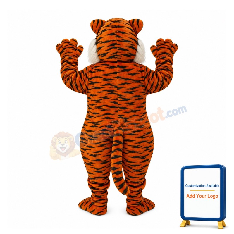 Super Power Tiger Mascot Costume