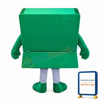 Friendly Computer Mascot Costume