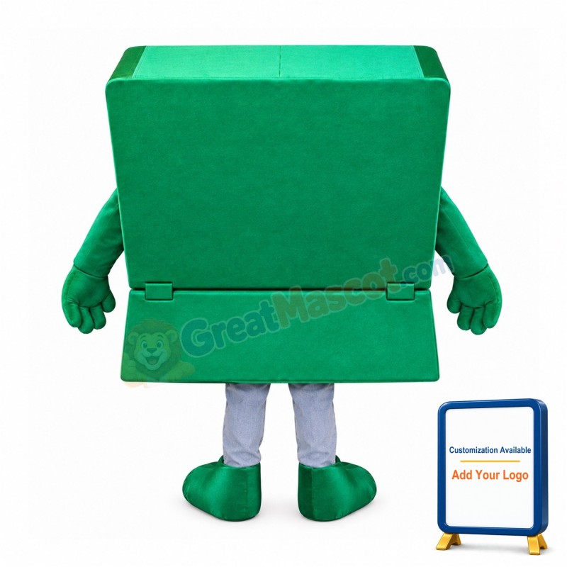 Friendly Computer Mascot Costume