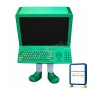 Friendly Computer Mascot Costume