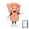 Foot Mascot Costume