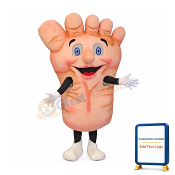 Foot Mascot Costume