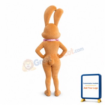 Beautiful Female Easter Bunny Mascot Costume
