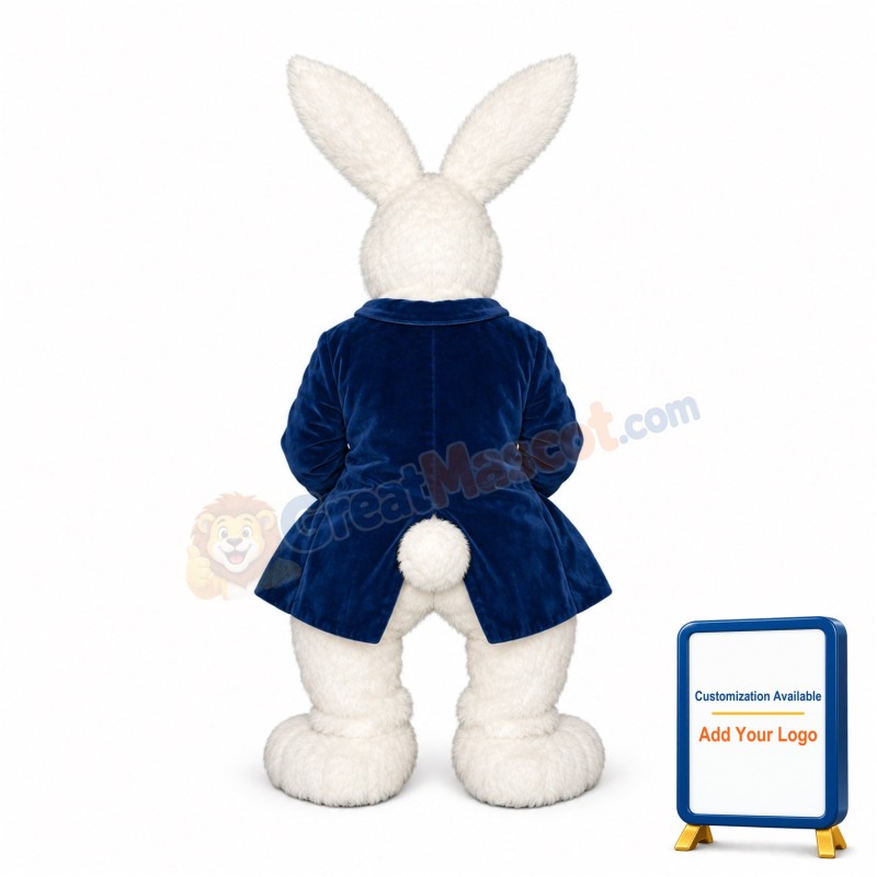 Scary Easter Bunny Mascot Costume