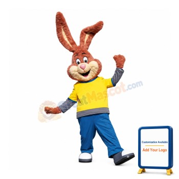 Happy Easter Bunny Rabbit Mascot Costume