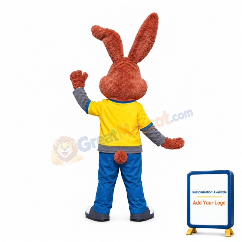 Happy Easter Bunny Rabbit Mascot Costume