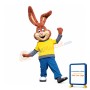 Happy Easter Bunny Rabbit Mascot Costume