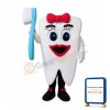 Teeth And Toothbrushes Mascot Costume