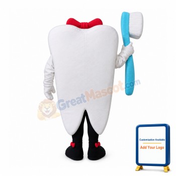 Teeth And Toothbrushes Mascot Costume