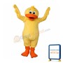 Happy Yellow Duck Mascot Costume