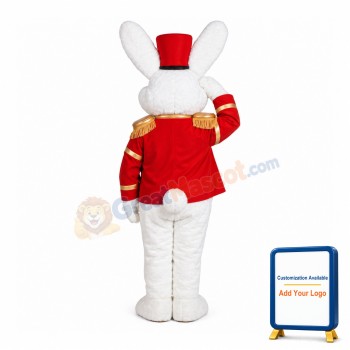 Soldier Rabbit Mascot Costume