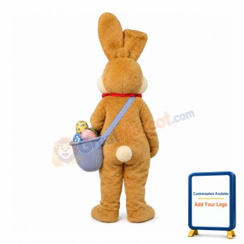 Friendly Easter Bunny Rabbit Mascot Costume