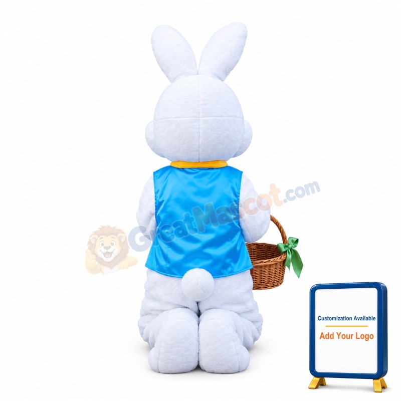 Easter Bunny Mascot Costume Adult Costume