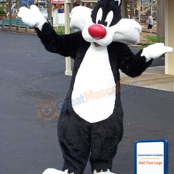 Looney Tunes Deluxe Sylvester The Cat Mascot Costume
