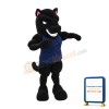 Power Black Horse Mascot Costume