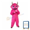 Pink Monster Mascot Costume