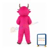 Pink Monster Mascot Costume