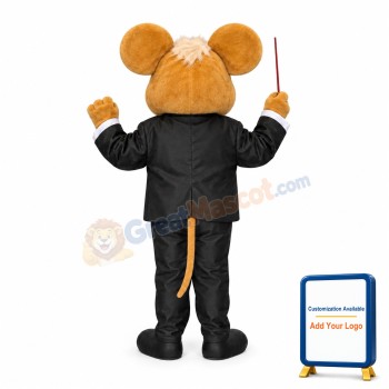 Maestro Mouse Mascot Costume