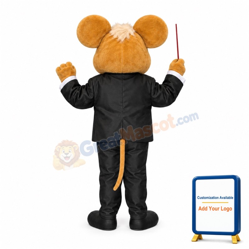 Maestro Mouse Mascot Costume
