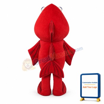 Red Carp Mascot Costume