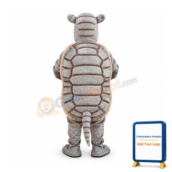 Realistic Armadillo Mascot Costume