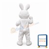 Happy White Rabbit Mascot Costume