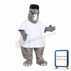 Fierce Rhino Mascot Costume