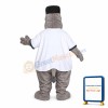 Fierce Rhino Mascot Costume