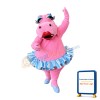 Beautiful Pink Hippo Mascot Costume