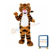 Friendly Tiger Mascot Costume