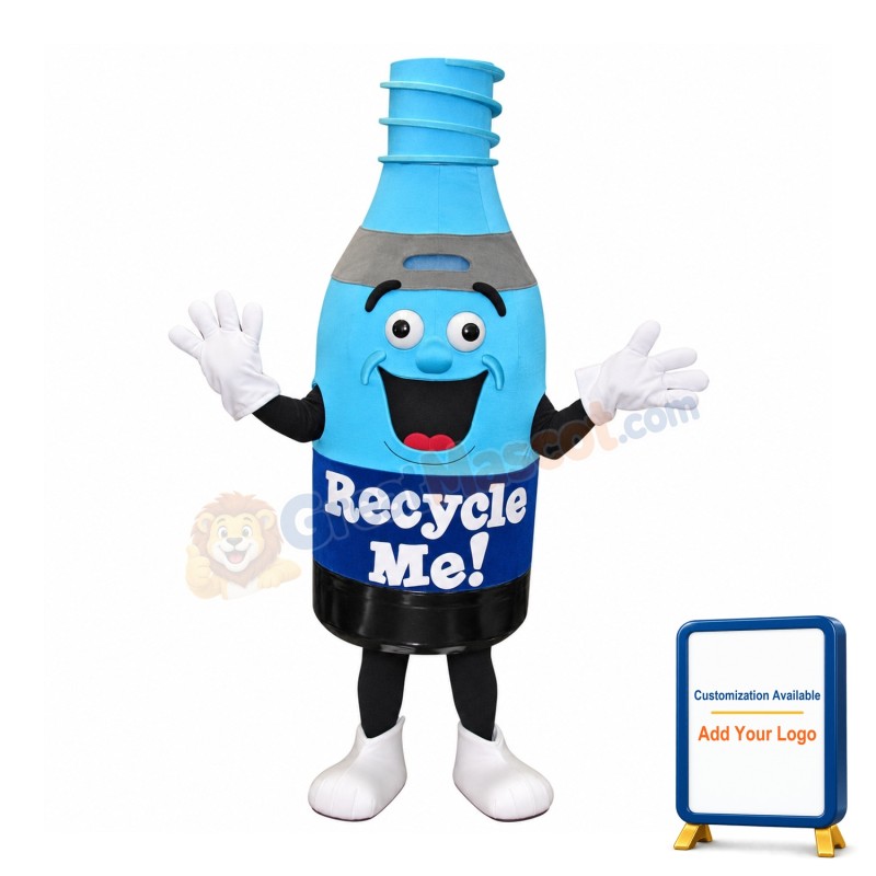 Recycle Me Bottle Mascot Costume