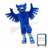 Blue Owl Mascot Costume