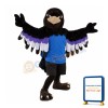 Black Hawk Mascot Costume