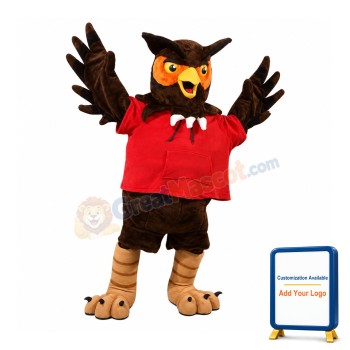 University Owl Mascot Costume